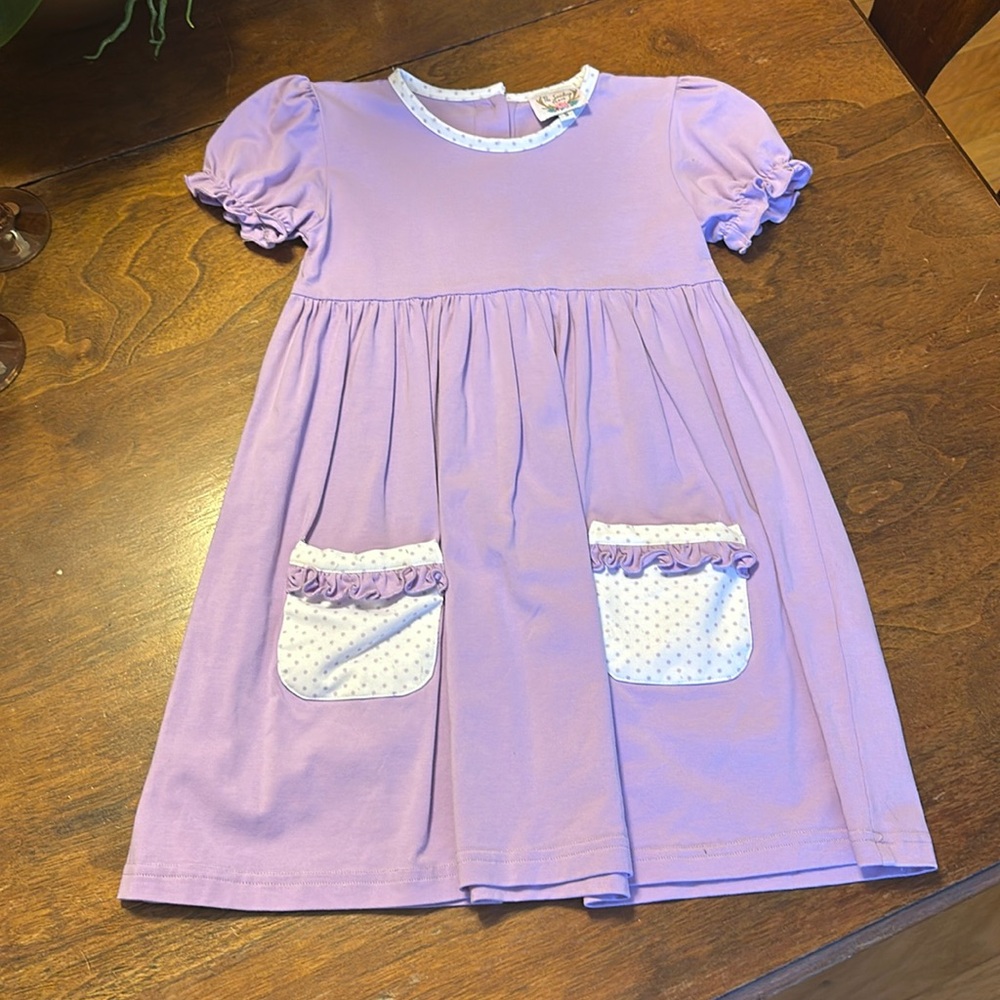 NWOT The Smocking Place Lavender Dress